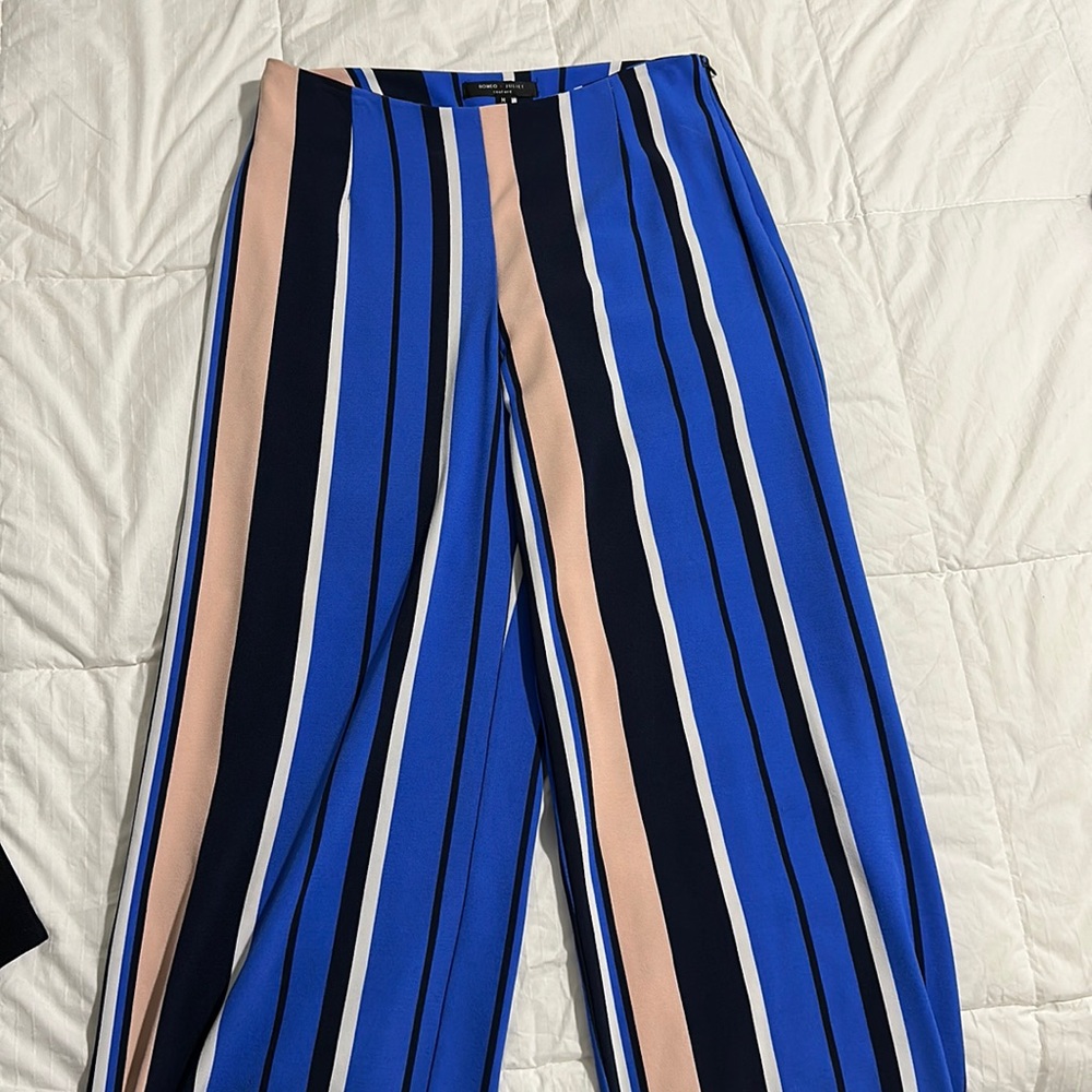 Stylish straight fit long pants